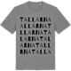 Mid Heather Gray t-shirt med Tallarna ordlek t-shirt