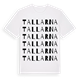 Tallarna ordlek t-shirt