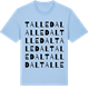Blue Soul t-shirt med Talledal ordlek t-shirt