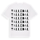 Talledal ordlek t-shirt