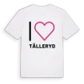 Jag älskar Tälleryd t-shirt stort tryck