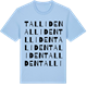 Blue Soul t-shirt med Talliden ordlek t-shirt