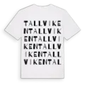 Tallviken ordlek t-shirt