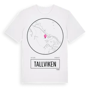 Tallviken t-shirt – ekologisk bomull t-shirt från Pinshirt