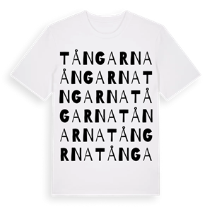 Tångarna ordlek t-shirt – ekologisk bomull t-shirt från Pinshirt