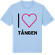 Blue Soul t-shirt med Jag älskar Tången t-shirt stort tryck