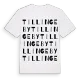 Tillingeby ordlek t-shirt