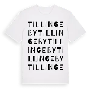 Tillingeby ordlek t-shirt – ekologisk bomull t-shirt från Pinshirt