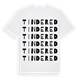 Tindered ordlek t-shirt
