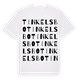 Tinkelsbo ordlek t-shirt