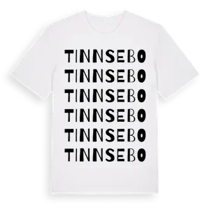 Tinnsebo ordlek t-shirt – ekologisk bomull t-shirt från Pinshirt