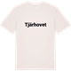 Vintage White t-shirt med Tjärhovet fetstil t-shirt