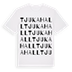 Tjukahall ordlek t-shirt