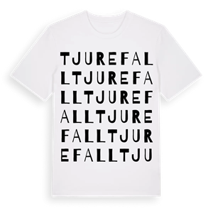 Tjurefall ordlek t-shirt – ekologisk bomull t-shirt från Pinshirt