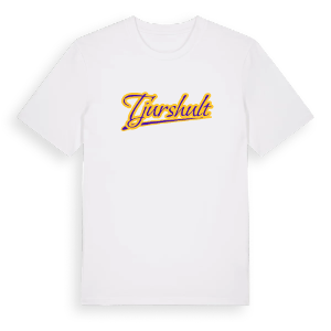 Tjurshult baseball t-shirt – ekologisk bomull t-shirt från Pinshirt