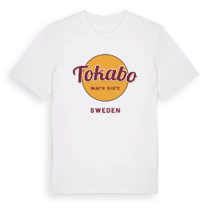 Tokabo cirkel t-shirt – ekologisk bomull t-shirt från Pinshirt