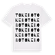 Tokebo ordlek t-shirt