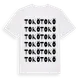 White t-shirt med Tokö ordlek t-shirt