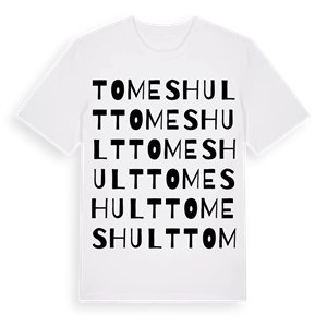 Tomeshult ordlek t-shirt – ekologisk bomull t-shirt från Pinshirt