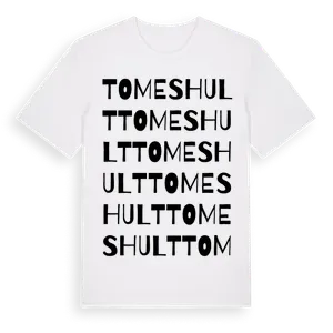 Tomeshult ordlek t-shirt – ekologisk bomull t-shirt från Pinshirt