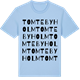 Blue Soul t-shirt med Tomtebyholm ordlek t-shirt