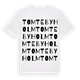 Tomtebyholm ordlek t-shirt