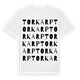 Torkarp ordlek t-shirt