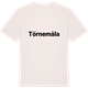 Vintage White t-shirt med Törnemåla fetstil t-shirt