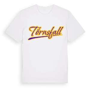 Törnsfall baseball t-shirt – ekologisk bomull t-shirt från Pinshirt