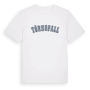 Törnsfall college t-shirt – ekologisk bomull t-shirt från Pinshirt