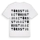 Törnstubbe ordlek t-shirt