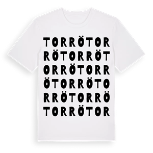 Torrö ordlek t-shirt – ekologisk bomull t-shirt från Pinshirt