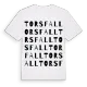 Torsfall ordlek t-shirt