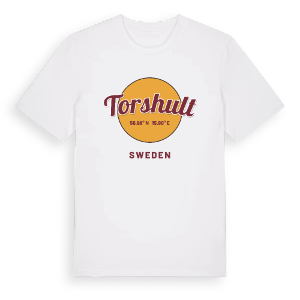 Torshult cirkel t-shirt – ekologisk bomull t-shirt från Pinshirt