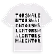 Torsmålen ordlek t-shirt