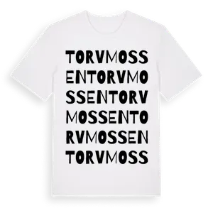 Torvmossen ordlek t-shirt – ekologisk bomull t-shirt från Pinshirt