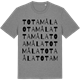 Mid Heather Gray t-shirt med Totamåla ordlek t-shirt