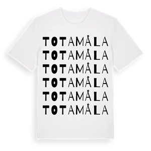 Totamåla ordlek t-shirt – ekologisk bomull t-shirt från Pinshirt