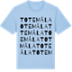 Blue Soul t-shirt med Totemåla ordlek t-shirt