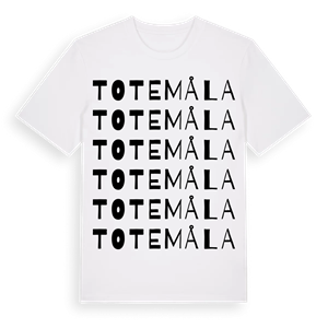 Totemåla ordlek t-shirt – ekologisk bomull t-shirt från Pinshirt