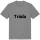 Mid Heather Gray t-shirt med Träda fetstil t-shirt