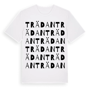 Trädan ordlek t-shirt – ekologisk bomull t-shirt från Pinshirt