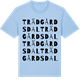 Blue Soul t-shirt med Trädgårdsdal ordlek t-shirt