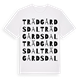 Trädgårdsdal ordlek t-shirt