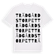 Trädgårdstorpet ordlek t-shirt