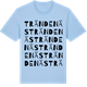 Blue Soul t-shirt med Trändenäs ordlek t-shirt
