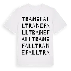 Tranefall ordlek t-shirt – ekologisk bomull t-shirt från Pinshirt
