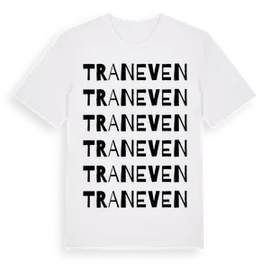 Traneven ordlek t-shirt – ekologisk bomull t-shirt från Pinshirt