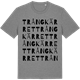 Mid Heather Gray t-shirt med Trångkärret ordlek t-shirt