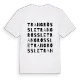 Trangrössle ordlek t-shirt